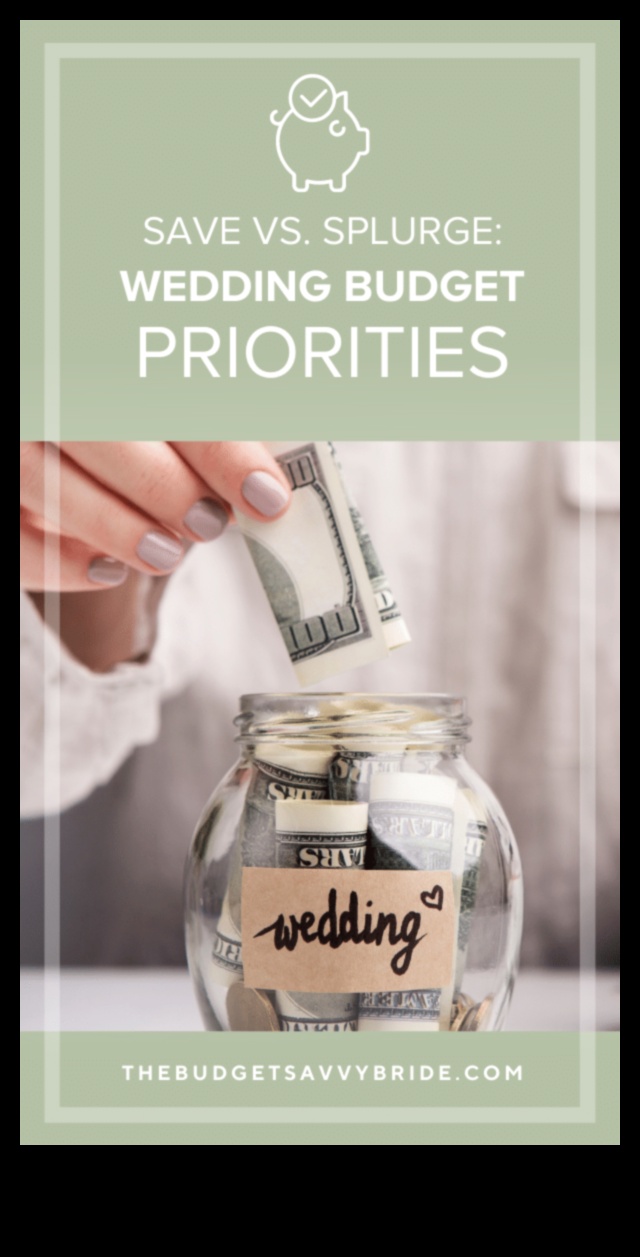 Splurges inteligente Cum să profitați la maximum de bugetul nunții dvs. 3 Splurges inteligente: maximizarea bugetului de nuntă