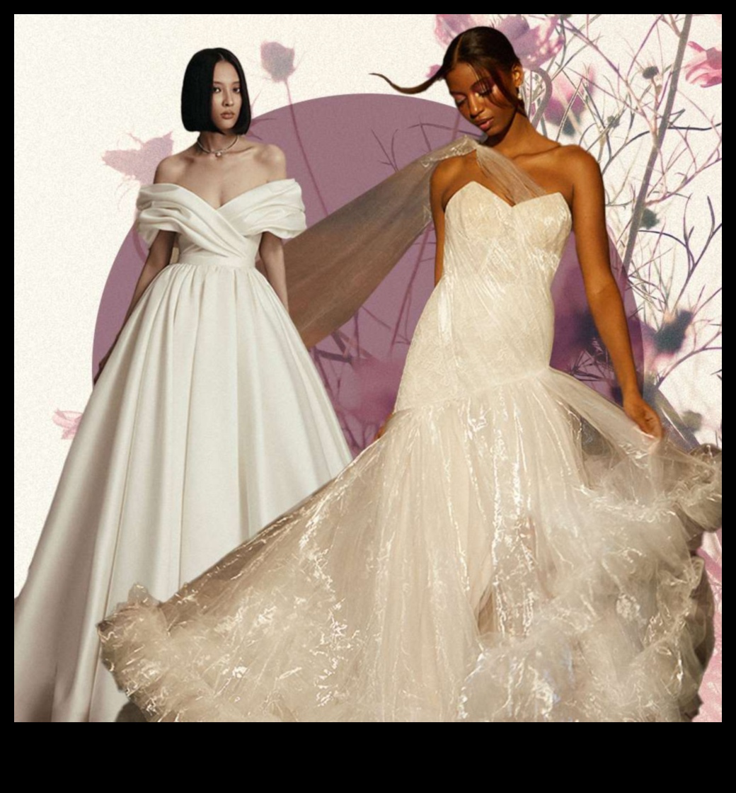 Trendsetting I Do: Flair futurist în rochii de mireasă moderne