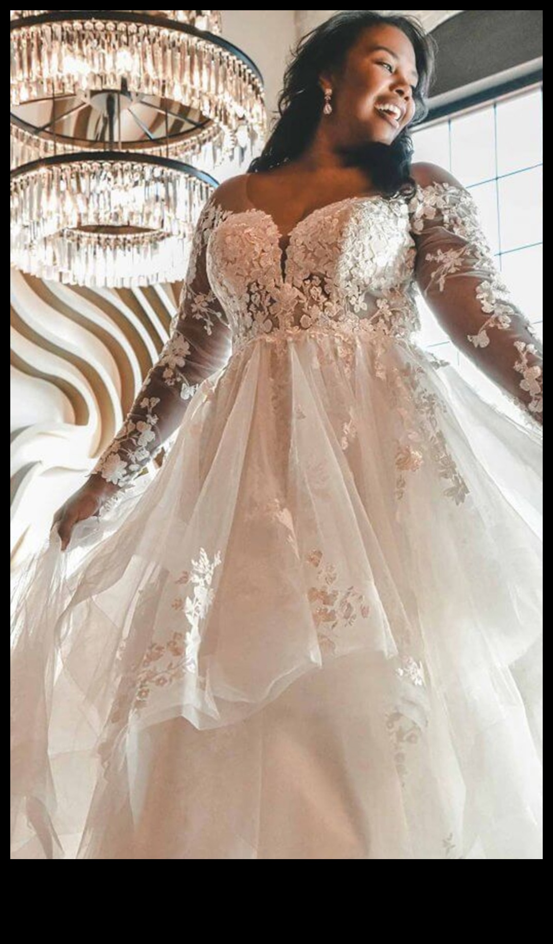 Rochii de mireasa marimi mari Curve Couture in plina inflorire pentru mireasa moderna 2 Curve Couture: rochii de mireasa de marime mare in plina inflorire