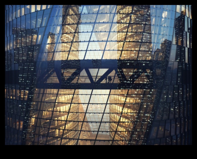 Linii și luminescență: fotografie arhitecturală strălucire în pixeli